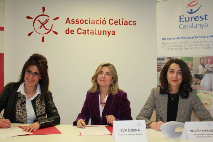 Firma acord Eurest Catalunya i Celíacs de Catalunya